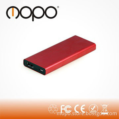 emergency mobile phone charger with Aluminum case